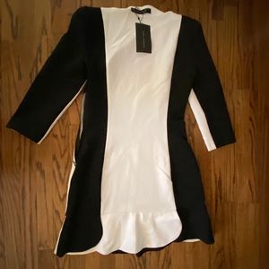 Zara woman colorblock dress M